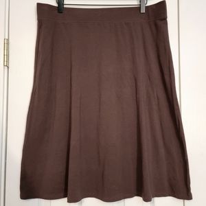 NWT J.Crew Brown Skirt